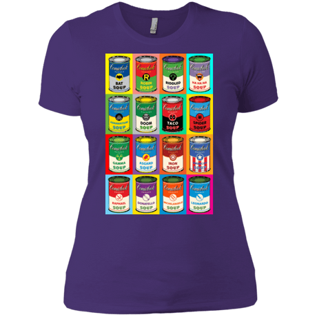 T-Shirts Purple / X-Small Comic Soup Women's Premium T-Shirt