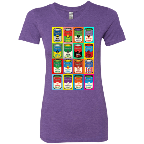 T-Shirts Purple Rush / Small Comic Soup Women's Triblend T-Shirt