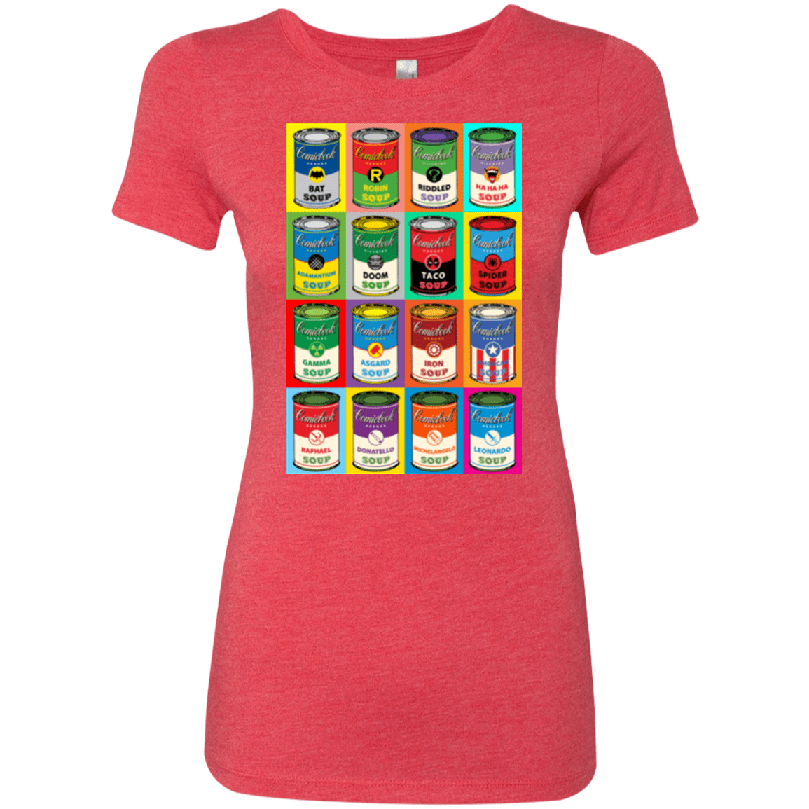 T-Shirts Vintage Red / Small Comic Soup Women's Triblend T-Shirt