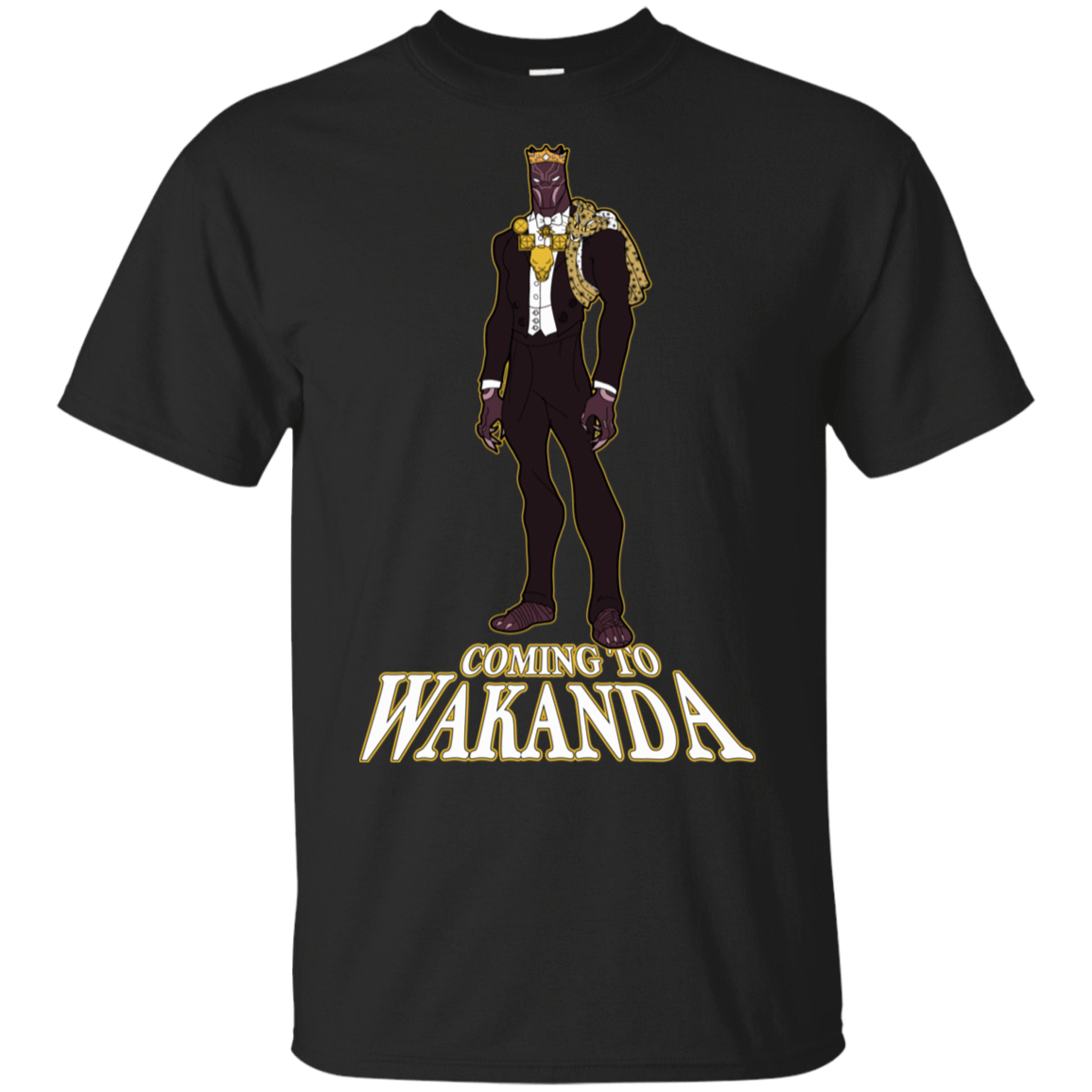 T-Shirts Black / S Coming to Wakanda T-Shirt