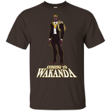T-Shirts Dark Chocolate / S Coming to Wakanda T-Shirt
