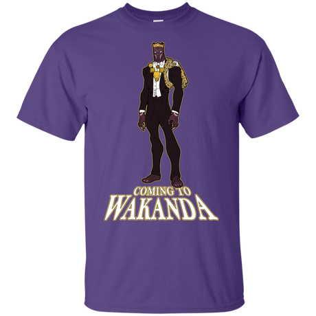 T-Shirts Purple / S Coming to Wakanda T-Shirt