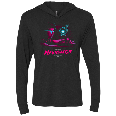 T-Shirts Vintage Black / X-Small Compliance Triblend Long Sleeve Hoodie Tee