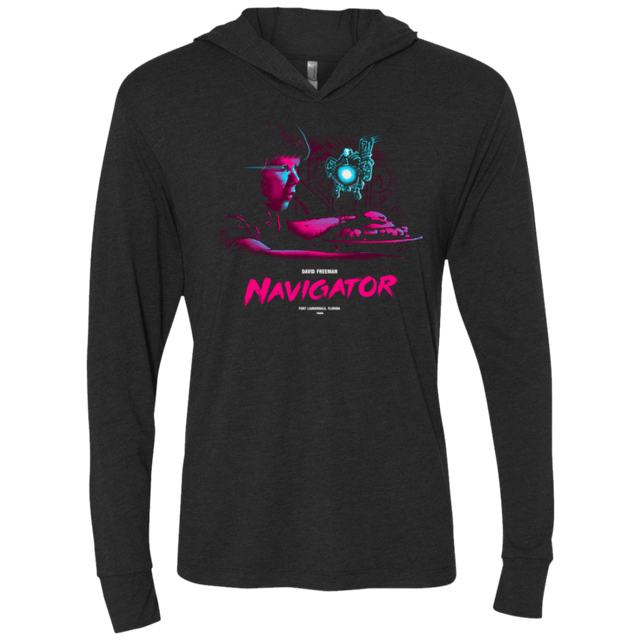 T-Shirts Vintage Black / X-Small Compliance Triblend Long Sleeve Hoodie Tee