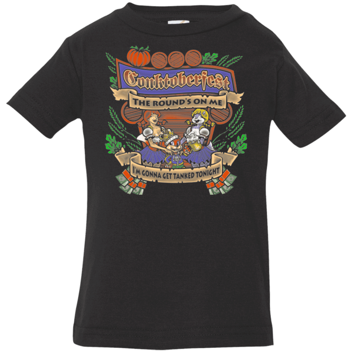 T-Shirts Black / 6 Months Conktoberfest Infant Premium T-Shirt