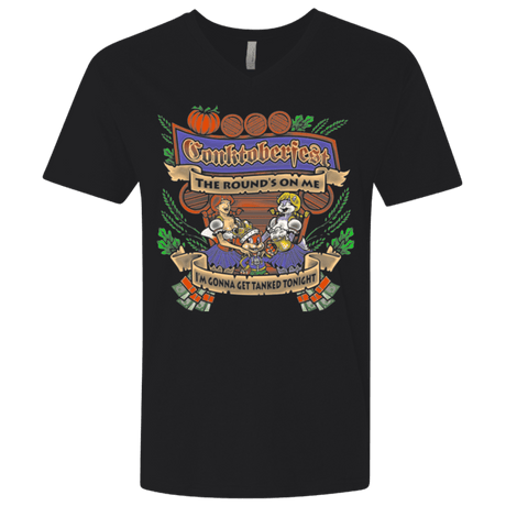 T-Shirts Black / X-Small Conktoberfest Men's Premium V-Neck