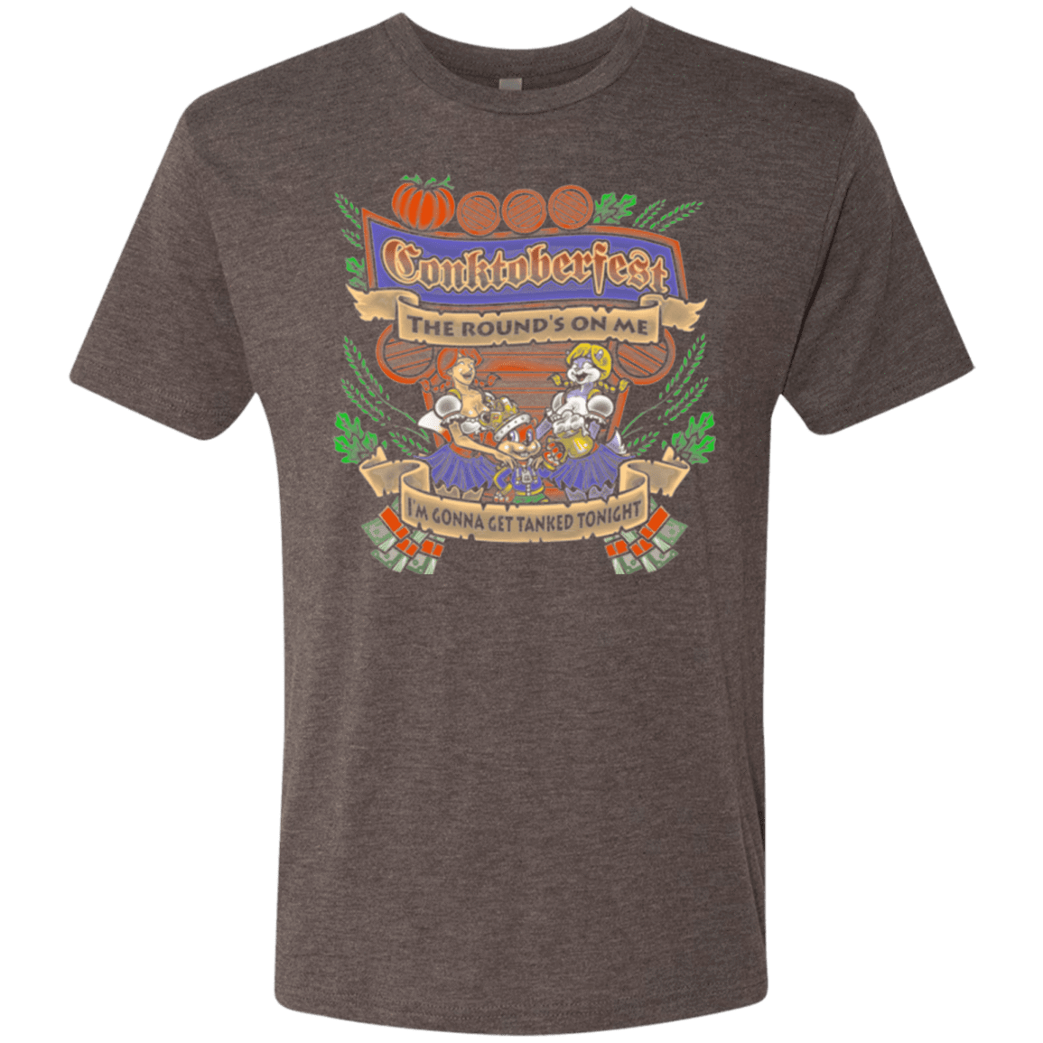 T-Shirts Macchiato / Small Conktoberfest Men's Triblend T-Shirt