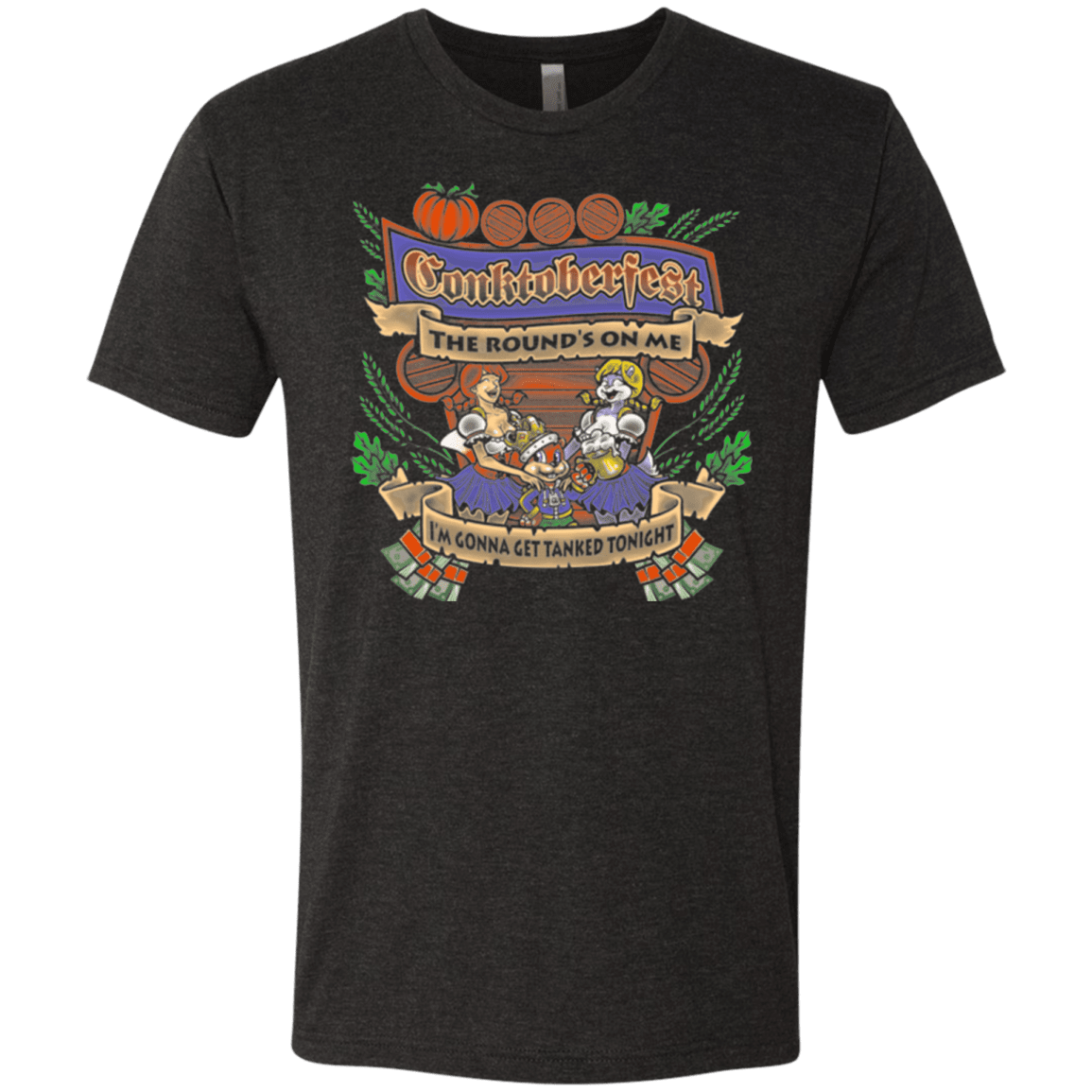 T-Shirts Vintage Black / Small Conktoberfest Men's Triblend T-Shirt