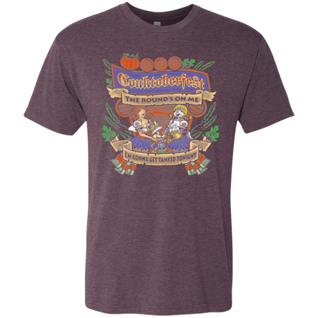 T-Shirts Vintage Purple / Small Conktoberfest Men's Triblend T-Shirt