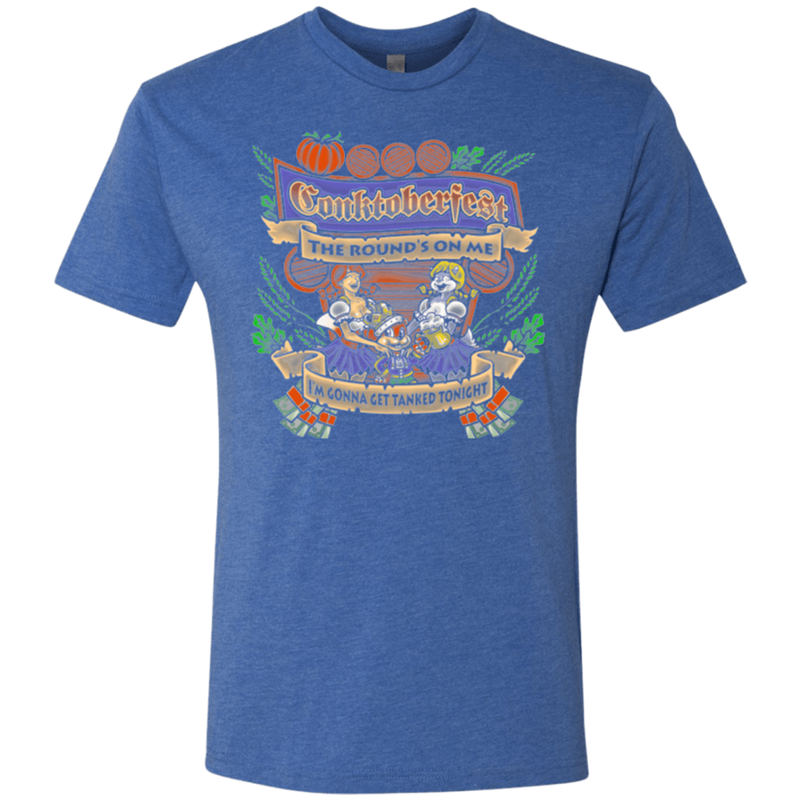 T-Shirts Vintage Royal / Small Conktoberfest Men's Triblend T-Shirt