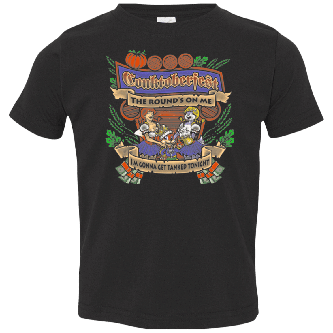 T-Shirts Black / 2T Conktoberfest Toddler Premium T-Shirt