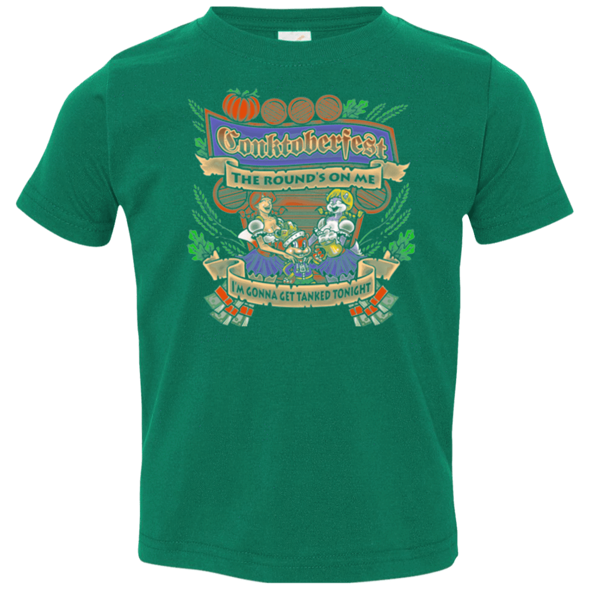 T-Shirts Kelly / 2T Conktoberfest Toddler Premium T-Shirt