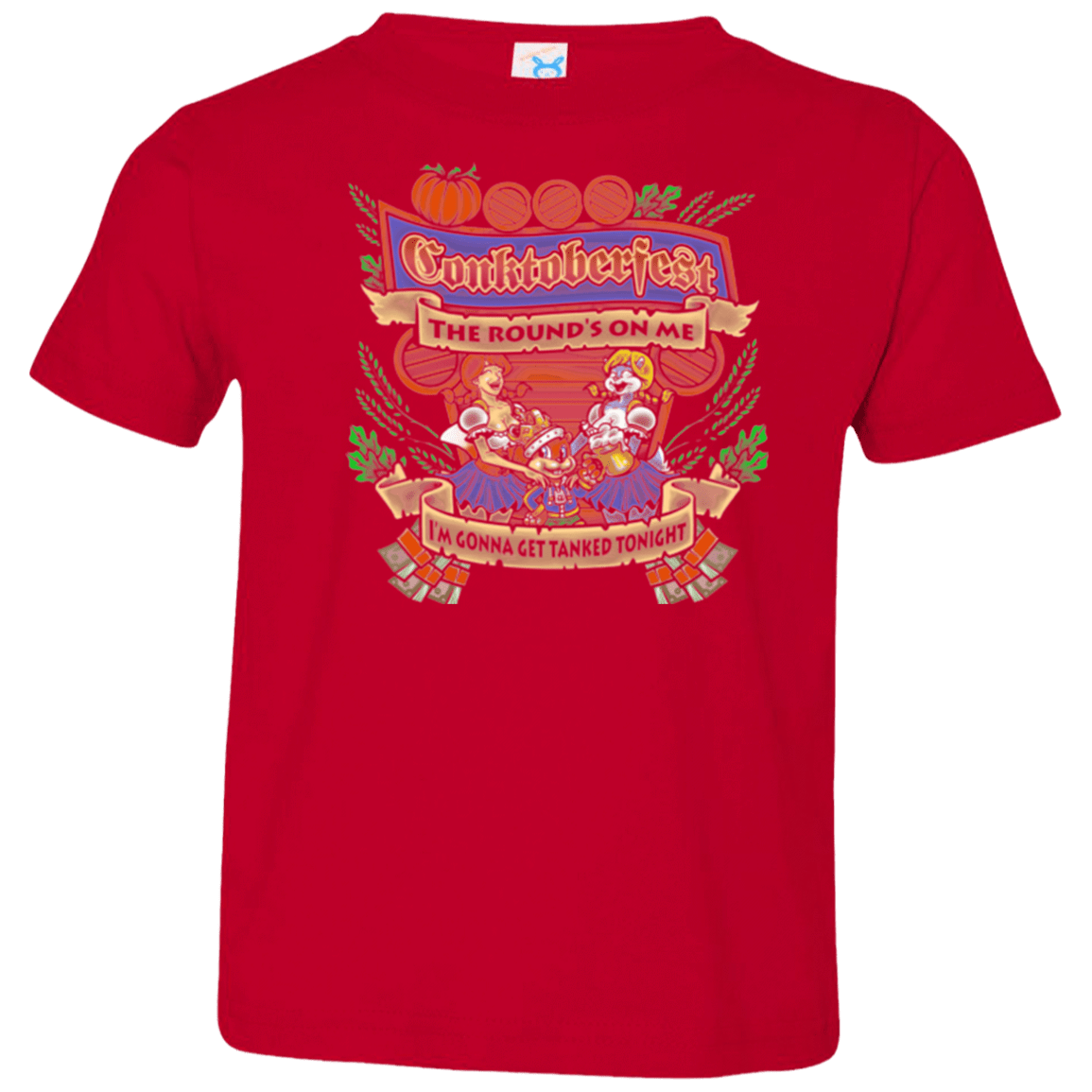 T-Shirts Red / 2T Conktoberfest Toddler Premium T-Shirt