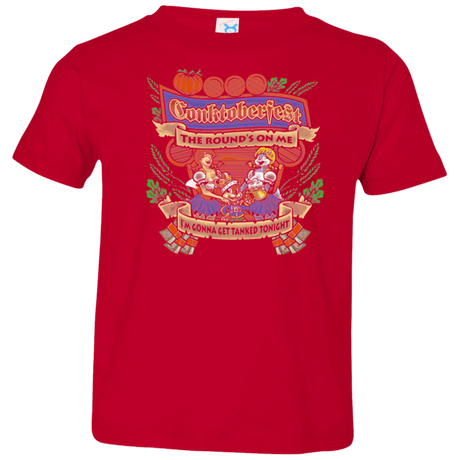 T-Shirts Red / 2T Conktoberfest Toddler Premium T-Shirt