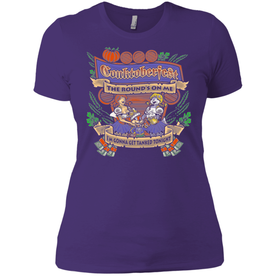 T-Shirts Purple / X-Small Conktoberfest Women's Premium T-Shirt