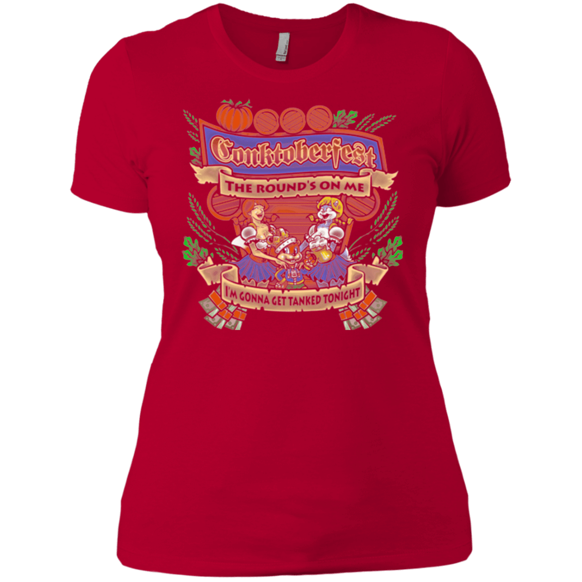 T-Shirts Red / X-Small Conktoberfest Women's Premium T-Shirt
