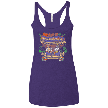 T-Shirts Purple / X-Small Conktoberfest Women's Triblend Racerback Tank