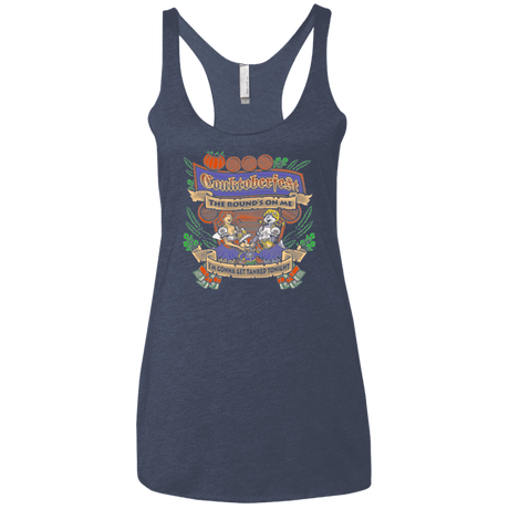 T-Shirts Vintage Navy / X-Small Conktoberfest Women's Triblend Racerback Tank
