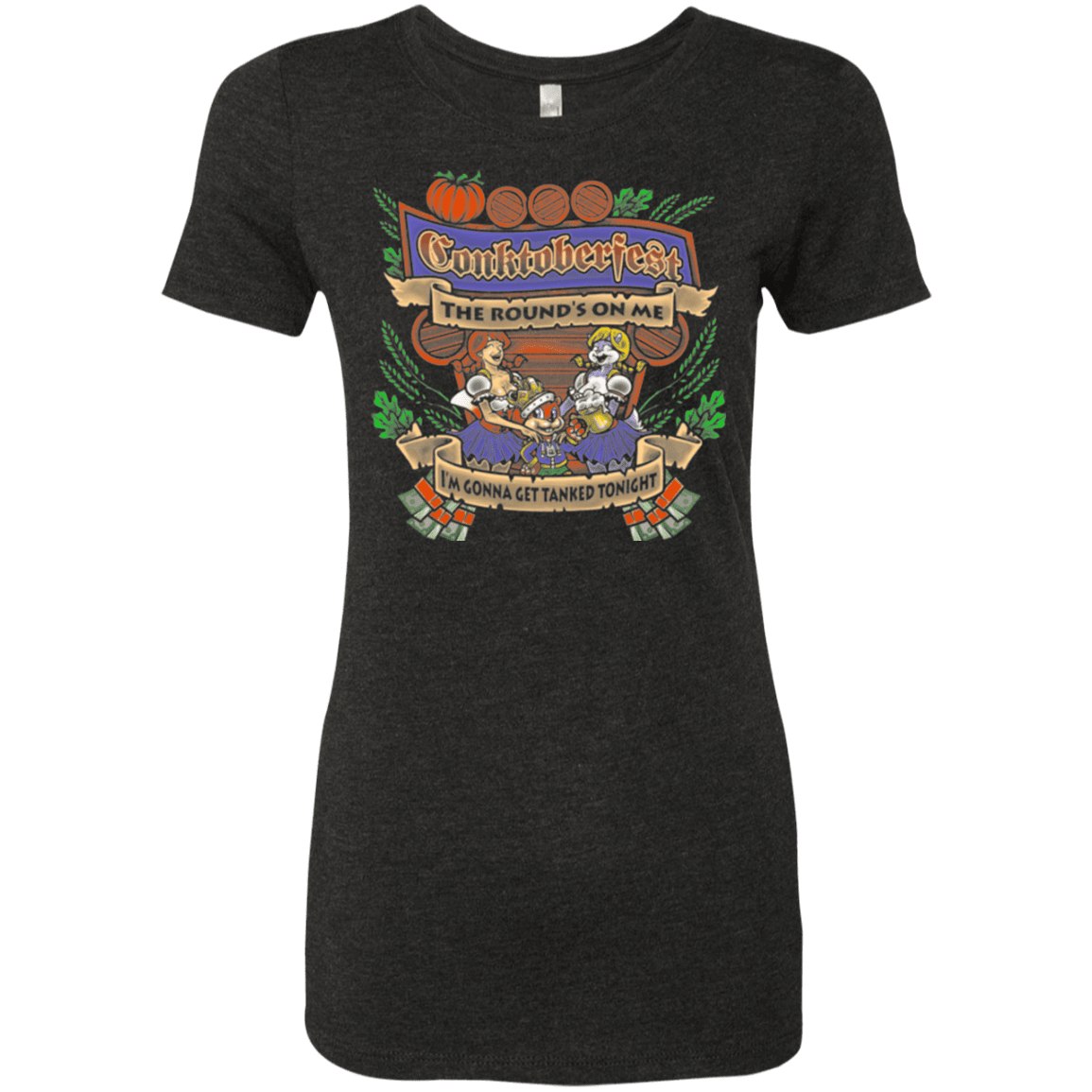 T-Shirts Vintage Black / Small Conktoberfest Women's Triblend T-Shirt