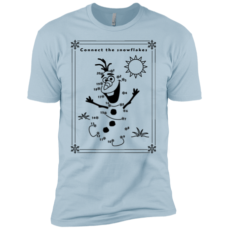 T-Shirts Light Blue / YXS Connect the snowflakes Boys Premium T-Shirt