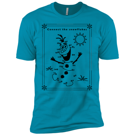 T-Shirts Turquoise / YXS Connect the snowflakes Boys Premium T-Shirt