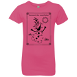 T-Shirts Hot Pink / YXS Connect the snowflakes Girls Premium T-Shirt