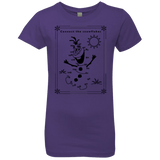 T-Shirts Purple Rush / YXS Connect the snowflakes Girls Premium T-Shirt