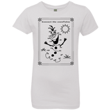 T-Shirts White / YXS Connect the snowflakes Girls Premium T-Shirt