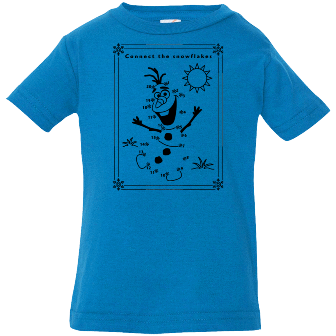 T-Shirts Cobalt / 6 Months Connect the snowflakes Infant Premium T-Shirt