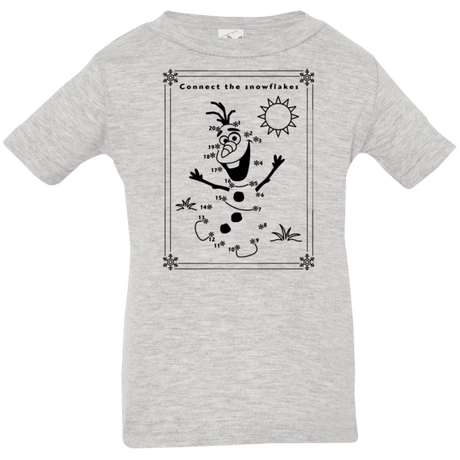 T-Shirts Heather / 6 Months Connect the snowflakes Infant Premium T-Shirt