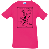 T-Shirts Hot Pink / 6 Months Connect the snowflakes Infant Premium T-Shirt