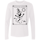 T-Shirts White / Small Connect the snowflakes Men's Premium Long Sleeve