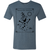 T-Shirts Indigo / Small Connect the snowflakes Men's Triblend T-Shirt