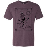 T-Shirts Vintage Purple / Small Connect the snowflakes Men's Triblend T-Shirt