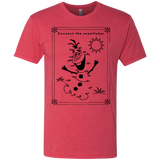 T-Shirts Vintage Red / Small Connect the snowflakes Men's Triblend T-Shirt