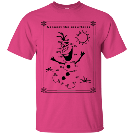 T-Shirts Heliconia / Small Connect the snowflakes T-Shirt