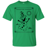 T-Shirts Irish Green / Small Connect the snowflakes T-Shirt