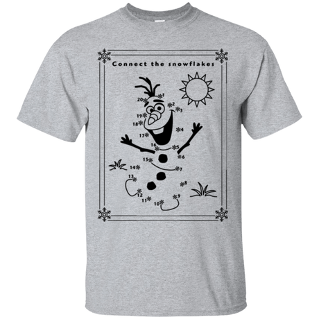 T-Shirts Sport Grey / Small Connect the snowflakes T-Shirt