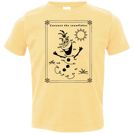 T-Shirts Butter / 2T Connect the snowflakes Toddler Premium T-Shirt