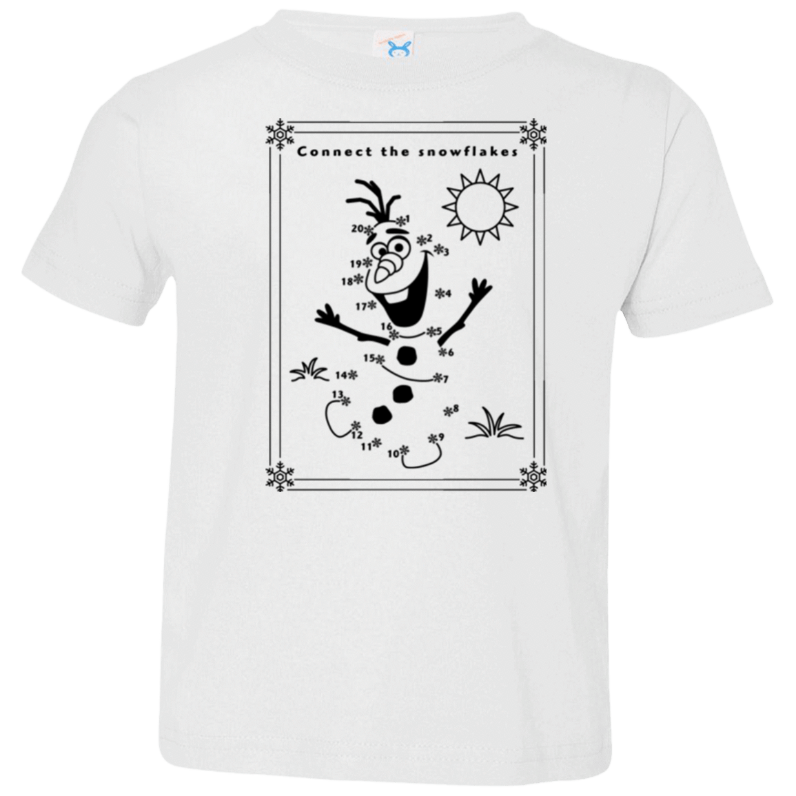 T-Shirts White / 2T Connect the snowflakes Toddler Premium T-Shirt