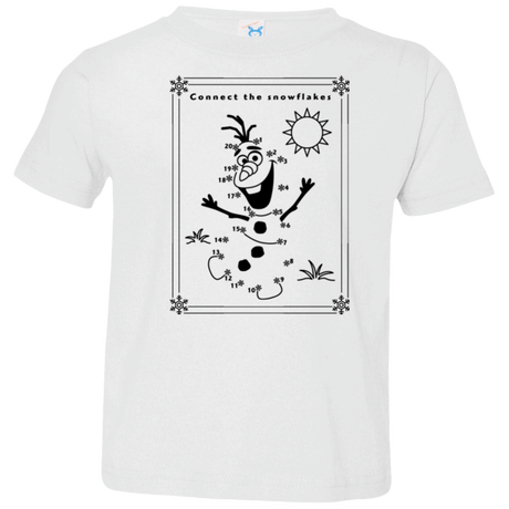 T-Shirts White / 2T Connect the snowflakes Toddler Premium T-Shirt