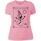 T-Shirts Light Pink / X-Small Connect the snowflakes Women's Premium T-Shirt