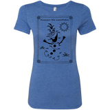 T-Shirts Vintage Royal / Small Connect the snowflakes Women's Triblend T-Shirt