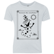 T-Shirts Heather White / YXS Connect the snowflakes Youth Triblend T-Shirt