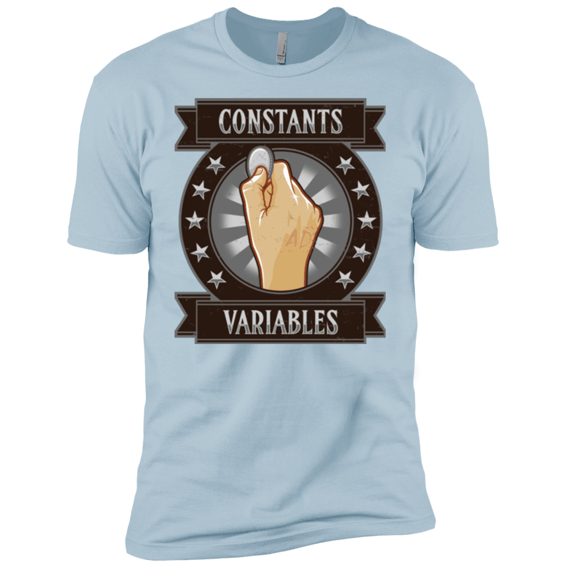 T-Shirts Light Blue / YXS CONSTANTS AND VARIABLES Boys Premium T-Shirt