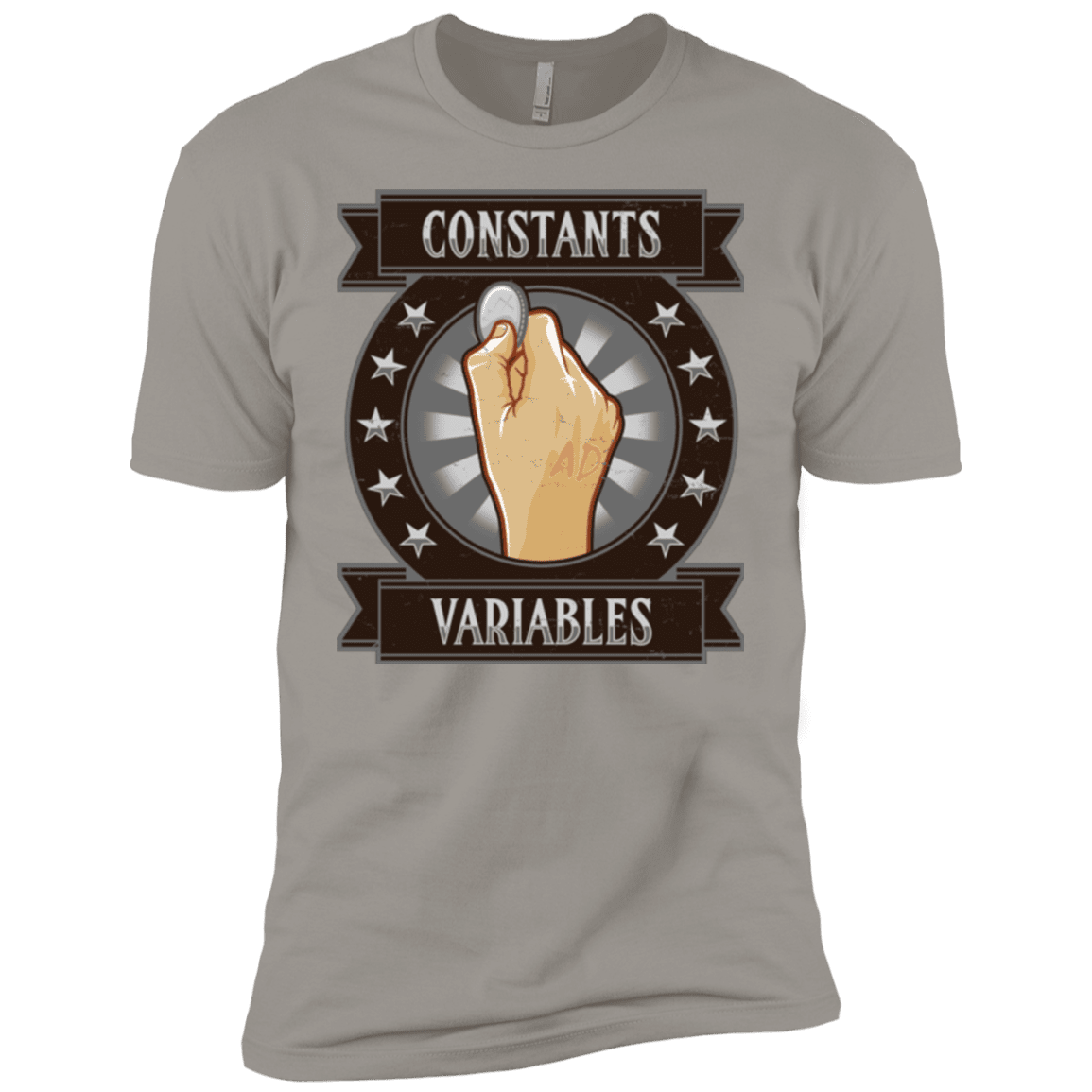 T-Shirts Light Grey / YXS CONSTANTS AND VARIABLES Boys Premium T-Shirt