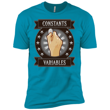 T-Shirts Turquoise / YXS CONSTANTS AND VARIABLES Boys Premium T-Shirt