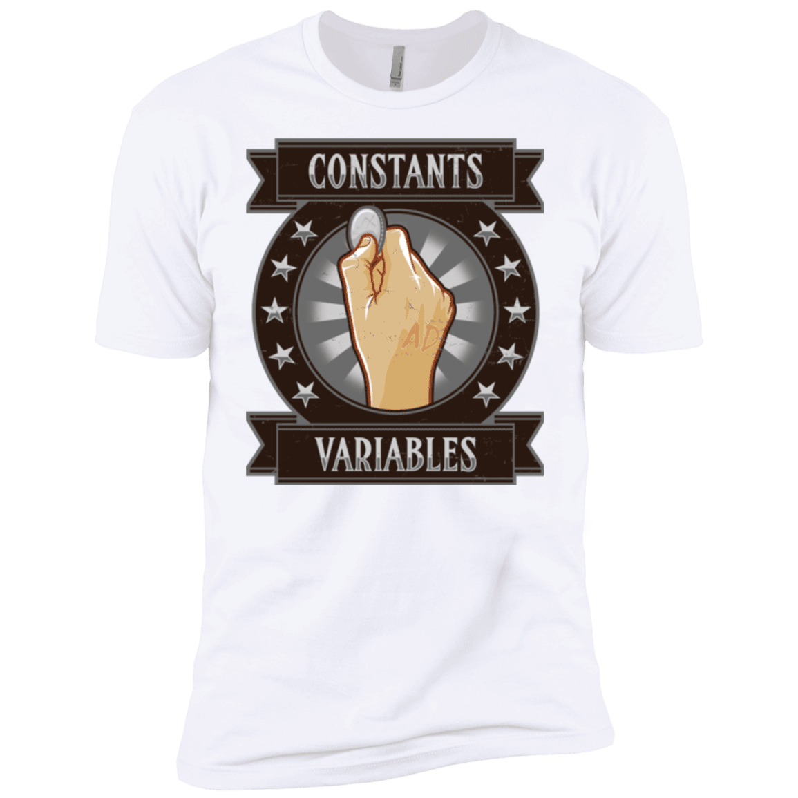T-Shirts White / YXS CONSTANTS AND VARIABLES Boys Premium T-Shirt