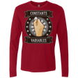 T-Shirts Cardinal / Small CONSTANTS AND VARIABLES Men's Premium Long Sleeve