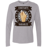 T-Shirts Heather Grey / Small CONSTANTS AND VARIABLES Men's Premium Long Sleeve